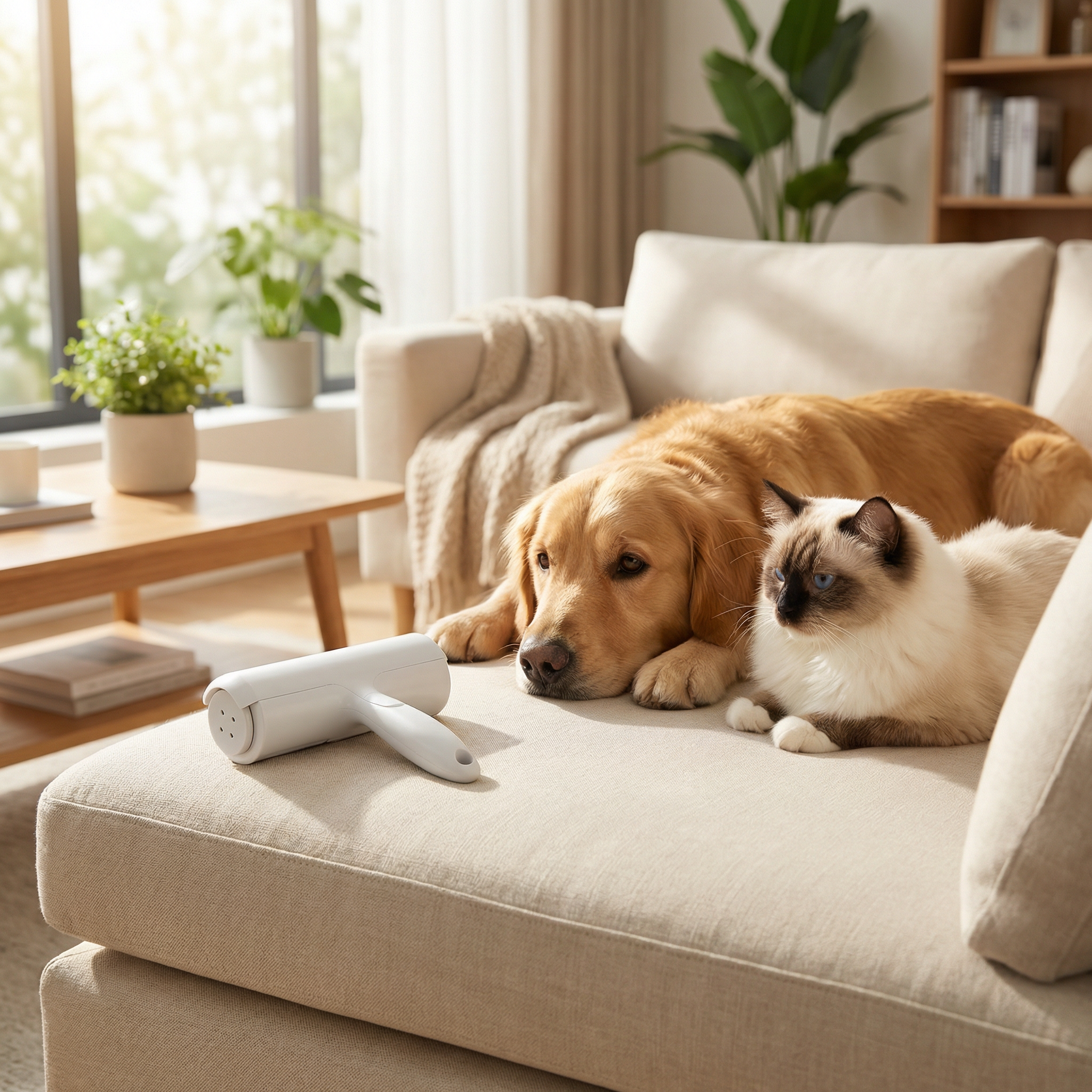 Furlofi Reusable Pet Hair Remover Roller