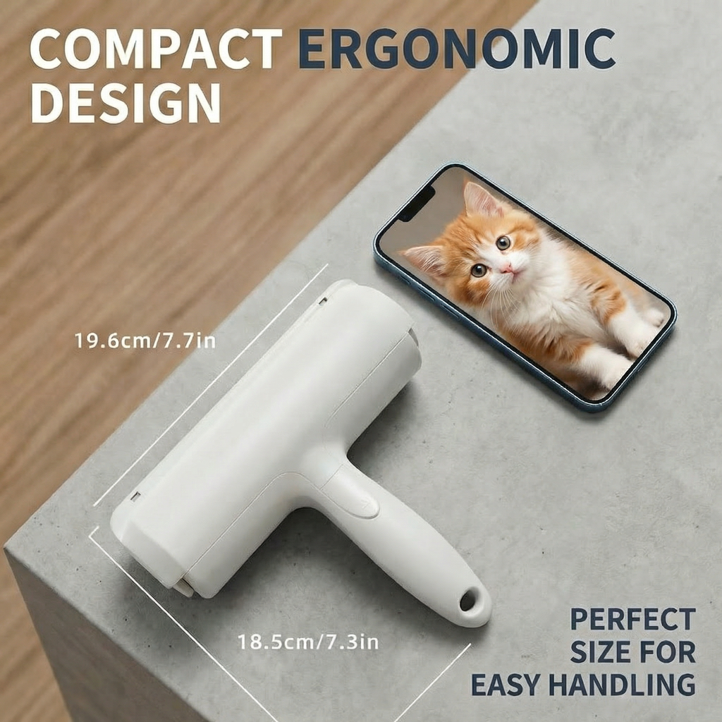 Furlofi Reusable Pet Hair Remover Roller
