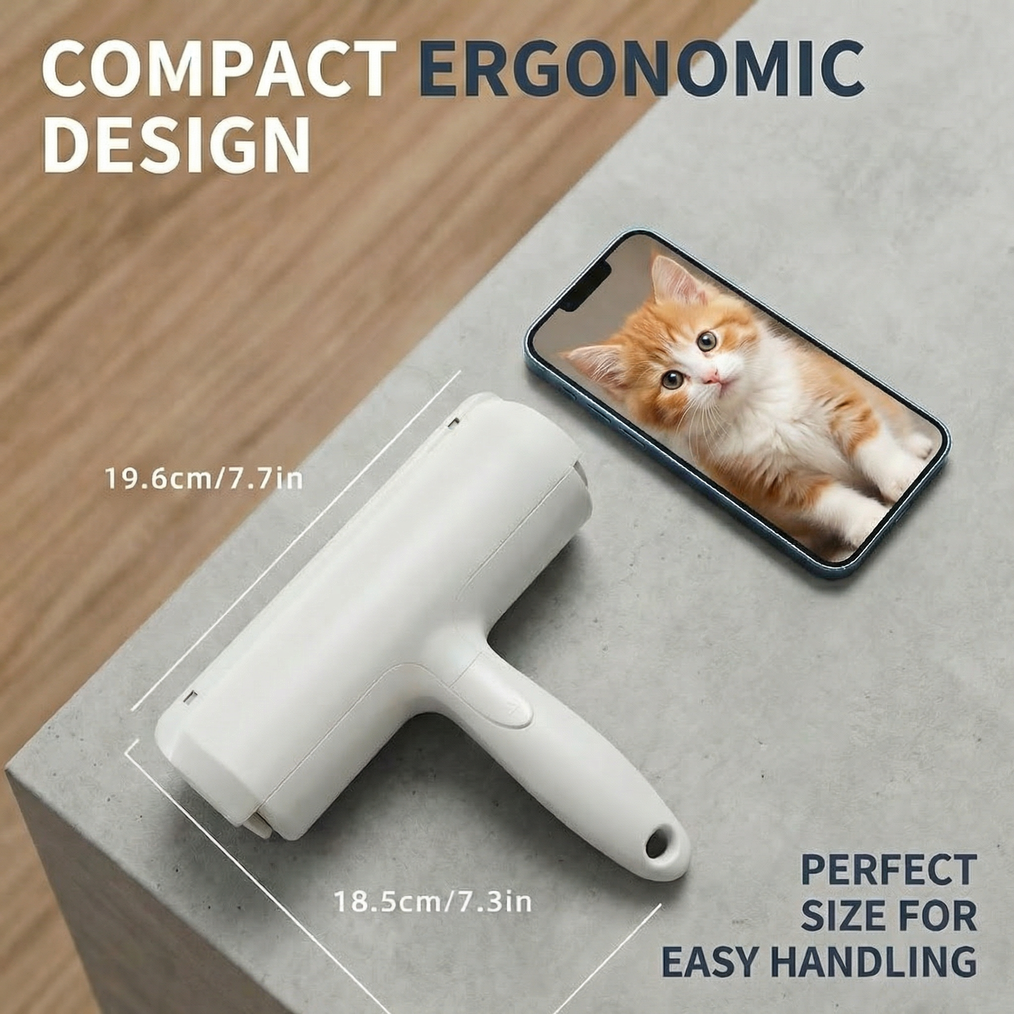 Furlofi Reusable Pet Hair Remover Roller